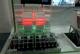 国电绿色电厂脱硫脱硝袋式除尘工艺展示模型_国景模型制作公司