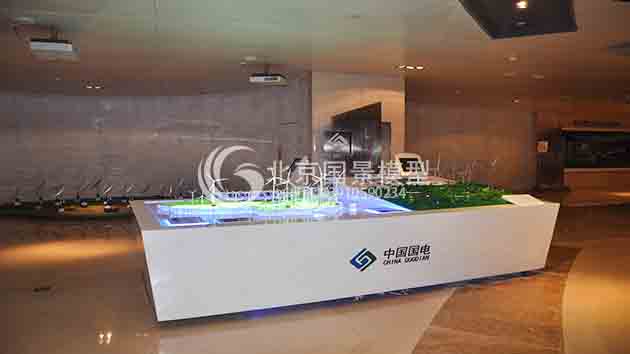 中国国电风场布局模型